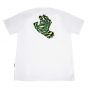 Camiseta Santa Cruz Skateboards Kaleido Hand White Green