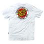 Camiseta Santa Cruz Skateboards MFG DOT 2 Preta