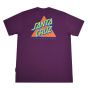 Camiseta Santa Cruz Skateboards Not a Dot Purple