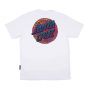 Camiseta Santa Cruz Skateboards Obscure Dot Branco