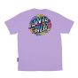 Camiseta Santa Cruz Skateboards Strange Dot Lilás