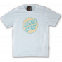 Foto Camiseta Santa Cruz Skateboards Lined Dot Branca Santa Cruz Skateboards - Roupa Original