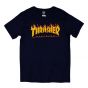 Camiseta Thrasher Flame Azul Marinho