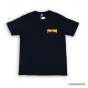 Camiseta Thrasher Magazine Flame Bottom Preta