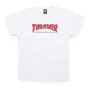 Camiseta Thrasher Magazine Outlined Areia Logo Preto