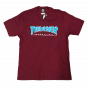Camiseta Thrasher Magazine Outlined Bordo