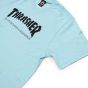 Camiseta Thrasher Magazine Skate Mag Azul Claro