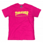 Camiseta Thrasher Magazine Skate Mag Rosa