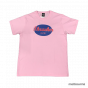 Camiseta Thrasher Oval Script Rosa Claro