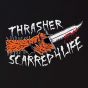 Camiseta Thrasher Scarred Preto