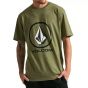 Camiseta Volcom Crisp Stone Verde