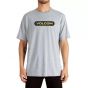 Camiseta Volcom New Euro Cinza Mesclsa