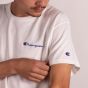 Camiseta Champion Mini Script Logo Branca