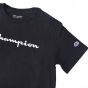 Cropped Champion Script Black