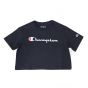 Cropped Champion Script Black