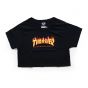 Cropped Thrasher Flame Logo Crop
