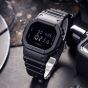 Relógio Casio G-Shock DW-5600BB-1DR Preto Blunt - Melbourne Skateboards