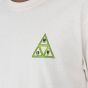 Camiseta HUF Worldwide Green Buddy White 420 Collection