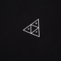 Camiseta HUF WorldWide Essential Triple Triangle Preto