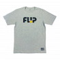 Camiseta Flip Odyssey Preto Cinza Mescla