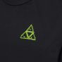 Camiseta HUF Worldwide Green Buddy Black 420 Collection