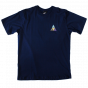 Camiseta HUF Worldwide Prism Trial Azul Marinho