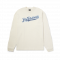 Camiseta Manga Longa HUF Worldwide Crackerjack Off White