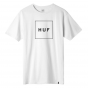 Camiseta HUF Worldwide Box Logo White Branca