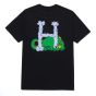 Camiseta HUF Worldwide Magic Dragon H Preta