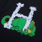 Camiseta HUF Worldwide Magic Dragon H Preta