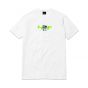 Camiseta HUF Worldwide Monitored Branca
