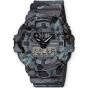 Produto Relógio G-Shock GA-700CM-8ADR Cinza Camuflado Melbourne Skateboards - Loja Oficial