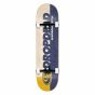 Skate Montado Drop Dead Amador Extended Logo Azul e Amarelo 8”x 31.6’ x 14’’