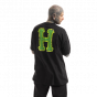 Camiseta HUF Silk Amazing H Preto