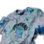 Detalhe Camiseta Drop Dead Skateboards Especial Tie Dye Amplifier Drop Dead Skateboards - Estilo Urbano