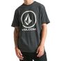 Camiseta Volcom  Crisp Stone Cinza Mescla 