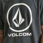 Camiseta Volcom  Crisp Stone Cinza Mescla 