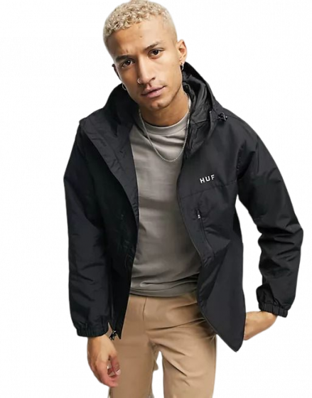 Jaqueta HUF LV Og Logo Preto