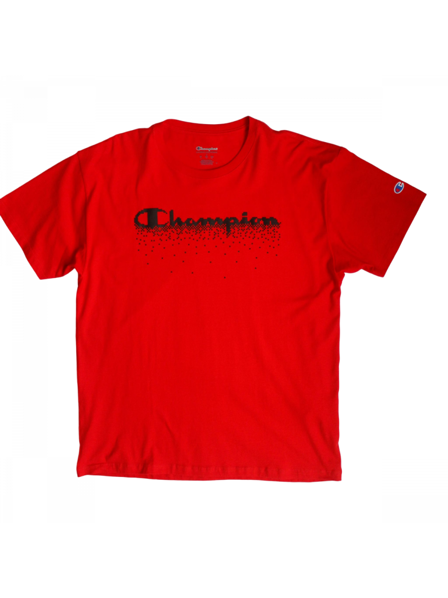 Camiseta Champion Mc Classic Graphic Tee Degraf  Vermelho