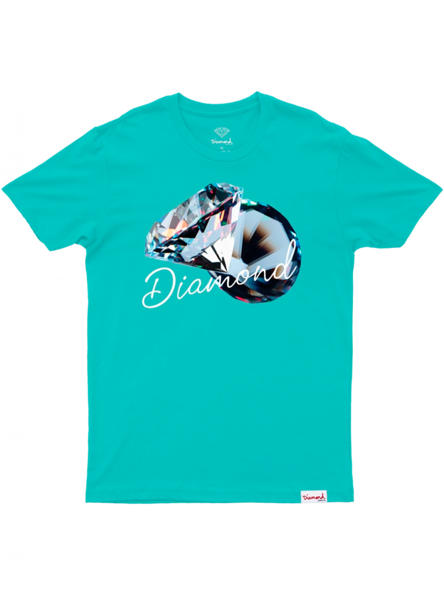 Camiseta T-Shirt Diamond Reflection Tee Blue