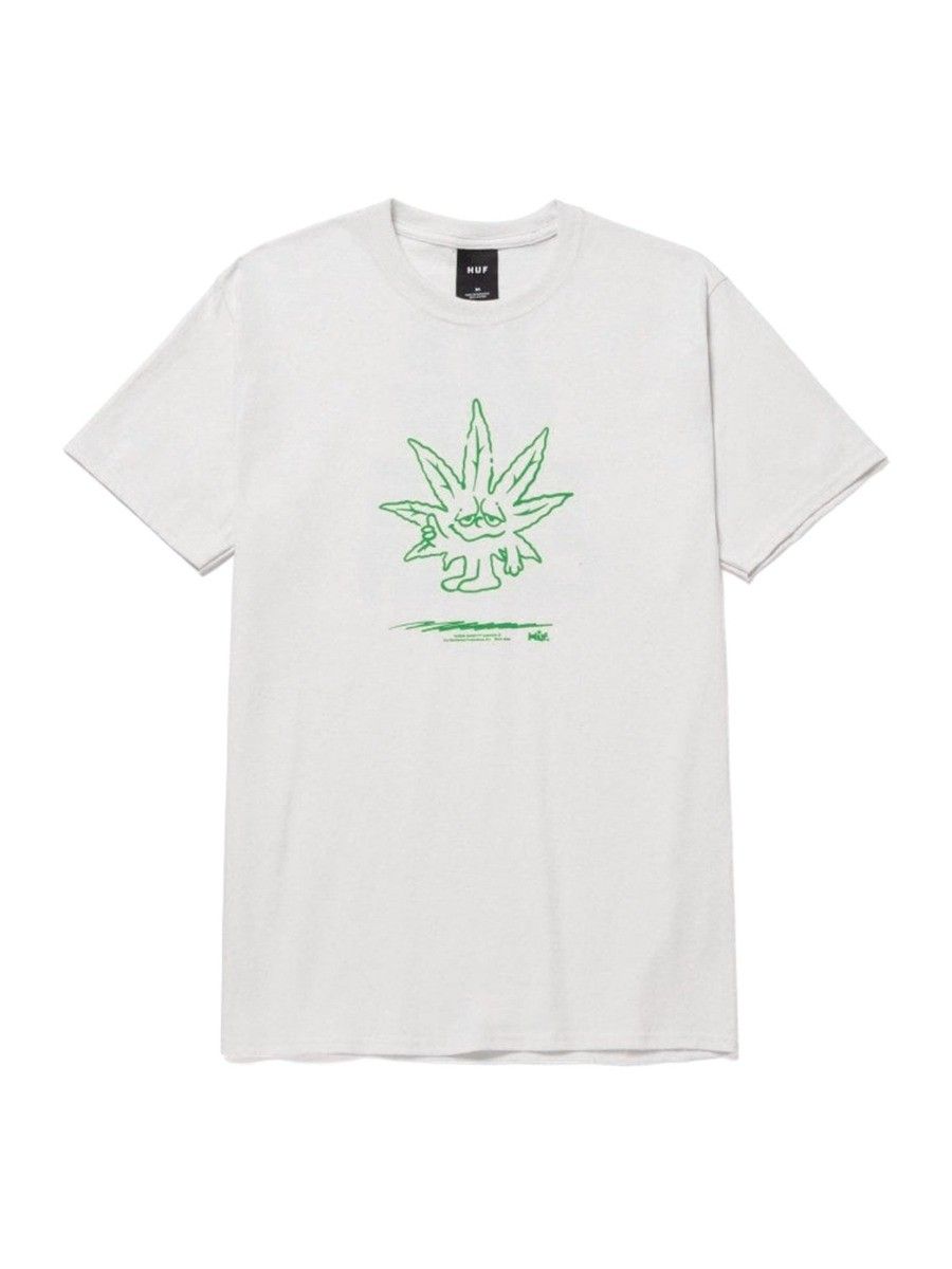 Camiseta HUF Silk  Easy Green White 420 Collection