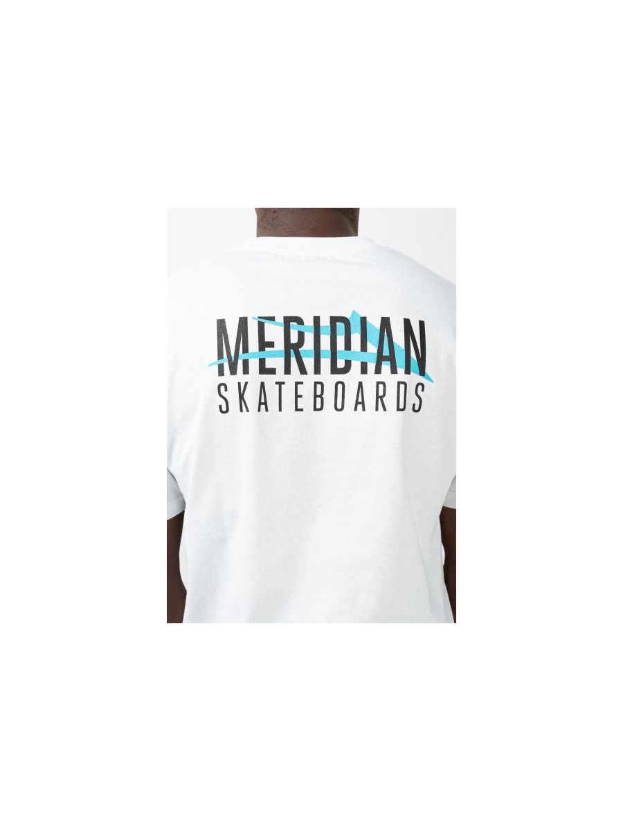 Camiseta Collab  Lakai x Meridian City Branca