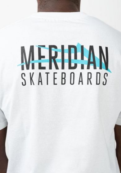 Camiseta Collab  Lakai x Meridian City Branca