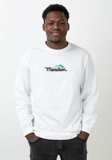 Camiseta Manga Longa Lakai Limited x Meridian Branca