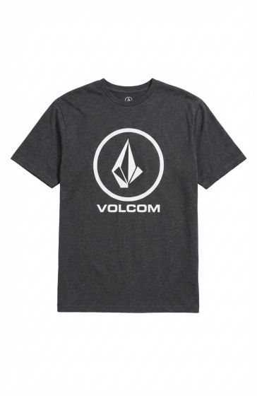 Camiseta Volcom  Crisp Stone Cinza Mescla 