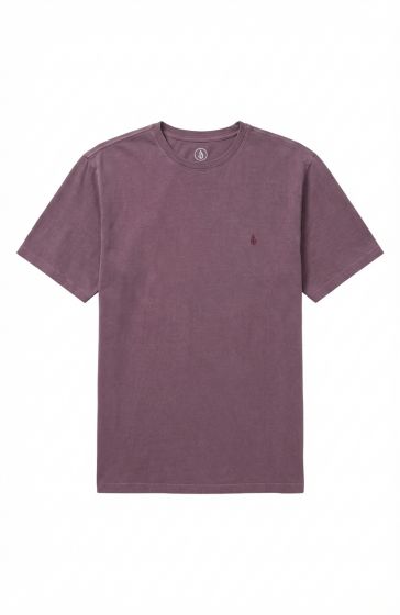 Camiseta Volcom Esp Solid Stone Vinho
