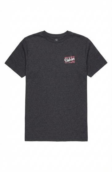 Camiseta Volcom Varnish Mescla Preto