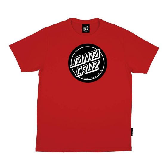 Comprar Camiseta Santa Cruz Skateboards Reverse Dot Vermelho Santa Cruz Skateboards - Loja Melbourne Skateboards
