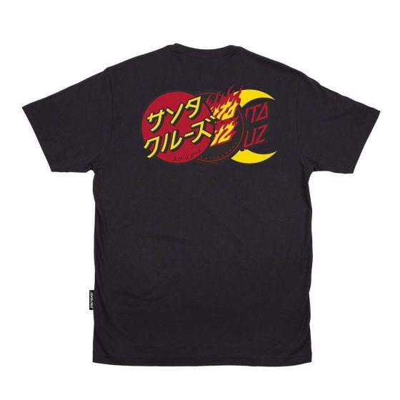 Foto Camiseta Santa Cruz Skateboards Group Dot Preta Santa Cruz Skateboards - Roupa Original