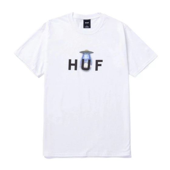 Camiseta HUF Worldwide Abducted Branca